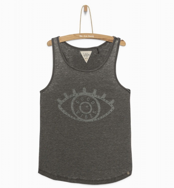 WAY by IKKS Tom Boy Tanktop noir